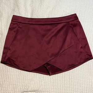 Express Maroon Skort with Pockets!